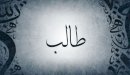صورة مقال معنى اسم طالب