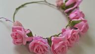 صورة مقال طريقة عمل طوق بالورد