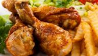 صورة مقال طريقة عمل أفخاذ الدجاج المقلية