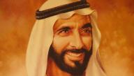 صورة مقال بحث عن الشيخ زايد بن سلطان