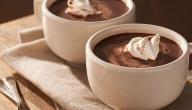 صورة مقال طريقة عمل الهوت شوكليت بالشوكولاتة السائلة