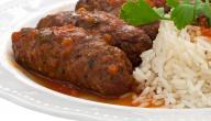 صورة مقال طريقة عمل كفتة اللحم بالأرز