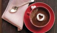 صورة مقال عمل مشروب الشوكولاتة الساخن