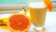 صورة مقال سموثي البرتقال مع الموز