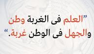 صورة مقال شعر في الغربة