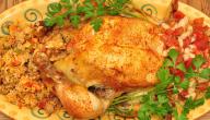 صورة مقال كيفية حشو الدجاج بالأرز