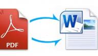صورة مقال كيفية تحويل من Pdf إلى Word