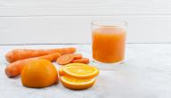 صورة مقال طريقة عمل عصير جزر وبرتقال