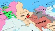 صورة مقال أين تقع دولة بورما