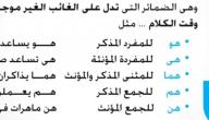 صورة مقال ما هي ضمائر المتكلم