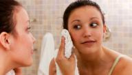 صورة مقال إزالة القشرة من الوجه