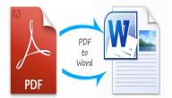 صورة مقال كيفية تحويل ملف pdf إلى word