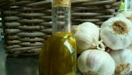 زيت الزيتون مع الثوم