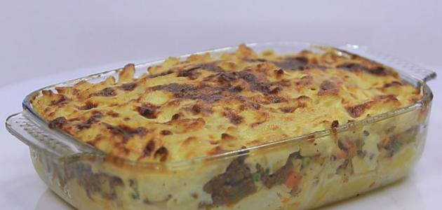 طريقة عمل معكرونة البشاميل باللحمة المفرومة صورة مقال طريقة عمل معكرونة البشاميل باللحمة المفرومة