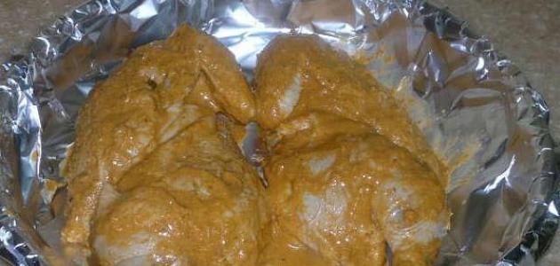 طريقة شوي الدجاج بالقصدير صورة مقال طريقة شوي الدجاج بالقصدير