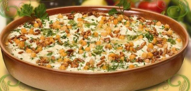 طريقة عمل فتة حمص صورة مقال طريقة عمل فتة حمص