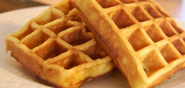 طريقة وافل سهلة صورة مقال طريقة وافل سهلة