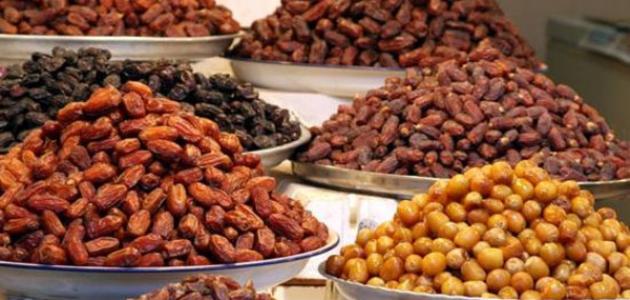 أنواع مختلفة من التمور صورة مقال أنواع مختلفة من التمور