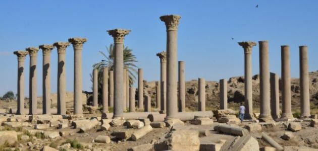 آثار المنيا صورة مقال آثار المنيا