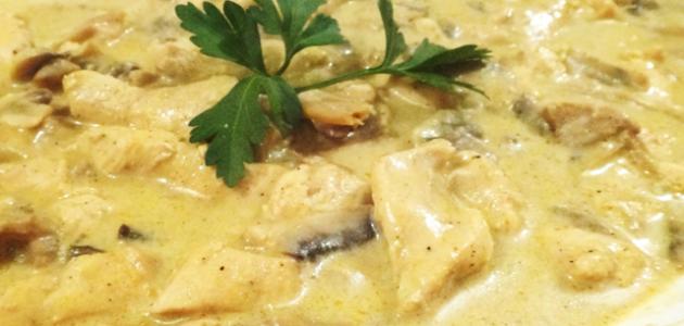 طريقة عمل ستروجانوف الدجاج صورة مقال طريقة عمل ستروجانوف الدجاج