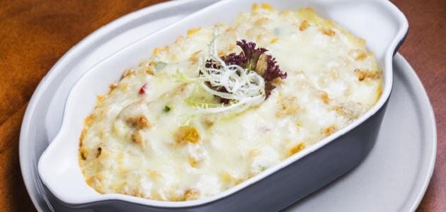 طريقة عمل معكرونة بشاميل صيامي صورة مقال طريقة عمل معكرونة بشاميل صيامي