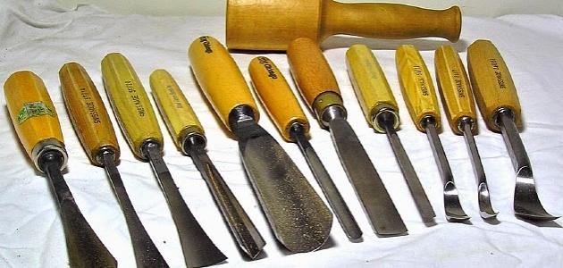 أدوات النحت صورة مقال أدوات النحت