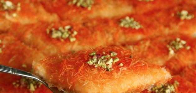 عمل قشطة الكنافة صورة مقال عمل قشطة الكنافة