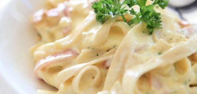 طريقة الصلصة البيضاء صورة مقال طريقة الصلصة البيضاء