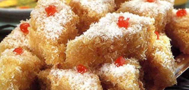 عمل حلويات السميد صورة مقال عمل حلويات السميد