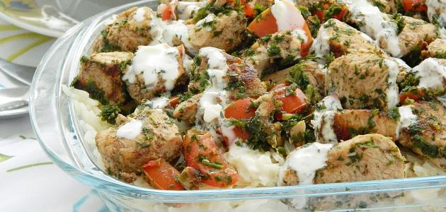 طريقة عمل فتة شاورما الدجاج صورة مقال طريقة عمل فتة شاورما الدجاج