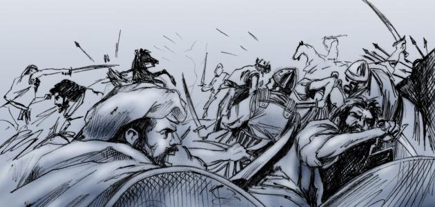 اول غزوة للرسول صورة مقال اول غزوة للرسول