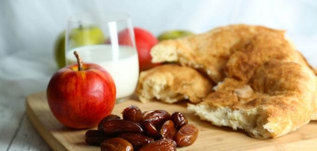 نظام غذائي صحي في رمضان صورة مقال نظام غذائي صحي في رمضان