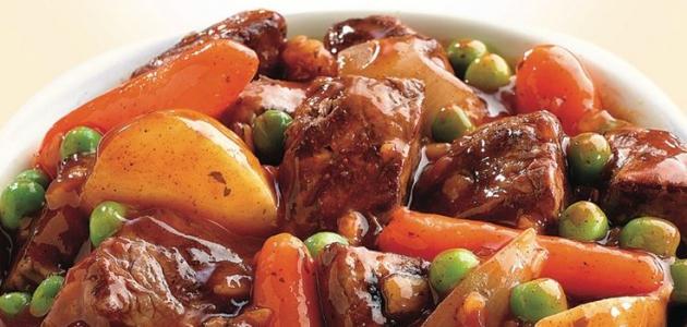 طريقة عمل طاجن الخضار باللحمة صورة مقال طريقة عمل طاجن الخضار باللحمة