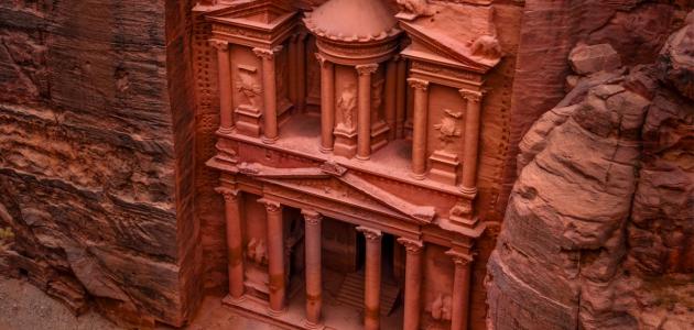 مدينة البتراء صورة مقال مدينة البتراء