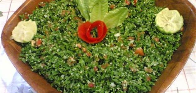 عمل تبولة سورية صورة مقال عمل تبولة سورية