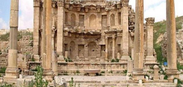 من بنى مدينة جرش صورة مقال من بنى مدينة جرش