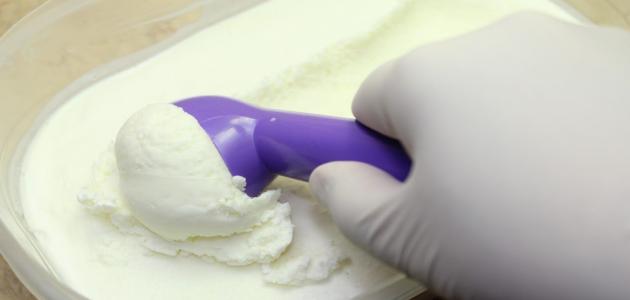 طريقة عمل آيسكريم بالفانيلا صورة مقال طريقة عمل آيسكريم بالفانيلا