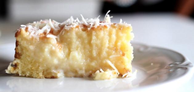 طريقة كيكة جوز الهند بالقطر صورة مقال طريقة كيكة جوز الهند بالقطر