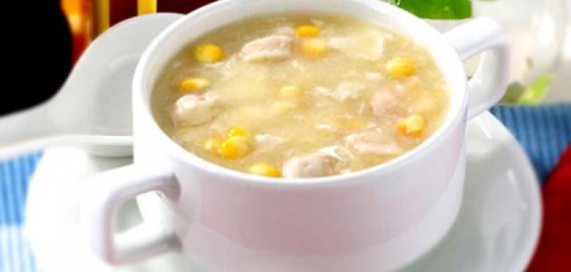 طريقة عمل شوربة الذرة والدجاج صورة مقال طريقة عمل شوربة الذرة والدجاج