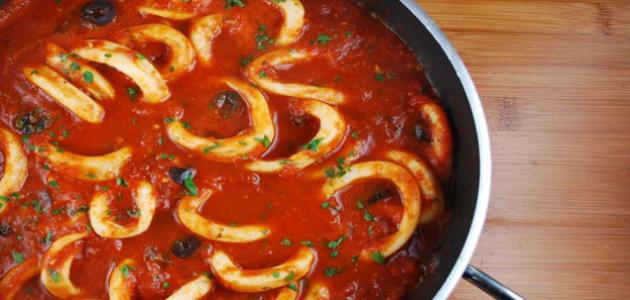 طريقة عمل طاجن كاليماري صورة مقال طريقة عمل طاجن كاليماري