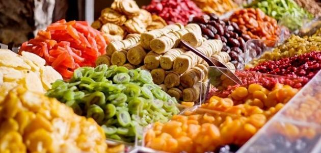 فوائد الفواكه المجففة للرجيم صورة مقال فوائد الفواكه المجففة للرجيم