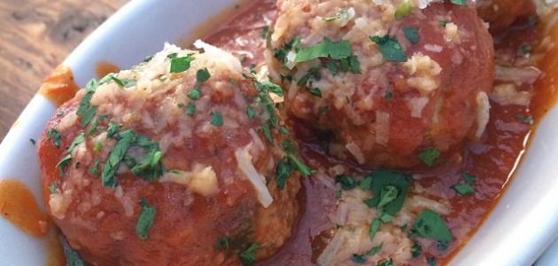 طريقة عمل صلصة الكفتة بالأرز صورة مقال طريقة عمل صلصة الكفتة بالأرز