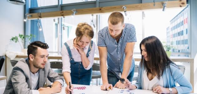 العمل ضمن الفريق صورة مقال العمل ضمن الفريق