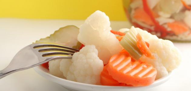 عمل مخلل الزهرة صورة مقال عمل مخلل الزهرة