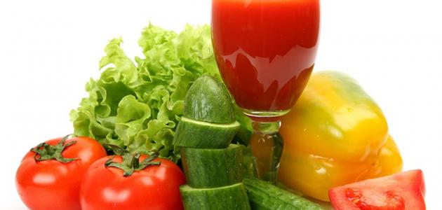 فوائد عصير الخضروات صورة مقال فوائد عصير الخضروات