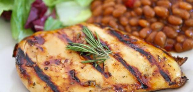 طريقة عمل الدجاج المشوي على الجريل صورة مقال طريقة عمل الدجاج المشوي على الجريل