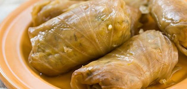 طريقة عمل محشي الملفوف على الطريقة المصرية صورة مقال طريقة عمل محشي الملفوف على الطريقة المصرية