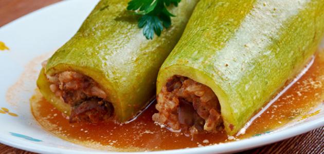 طريقة عمل محشي الكوسا بالبندورة صورة مقال طريقة عمل محشي الكوسا بالبندورة