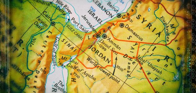 ما هي حدود الأردن صورة مقال ما هي حدود الأردن