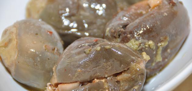 عمل المكدوس بالطريقة الفلسطينية صورة مقال عمل المكدوس بالطريقة الفلسطينية